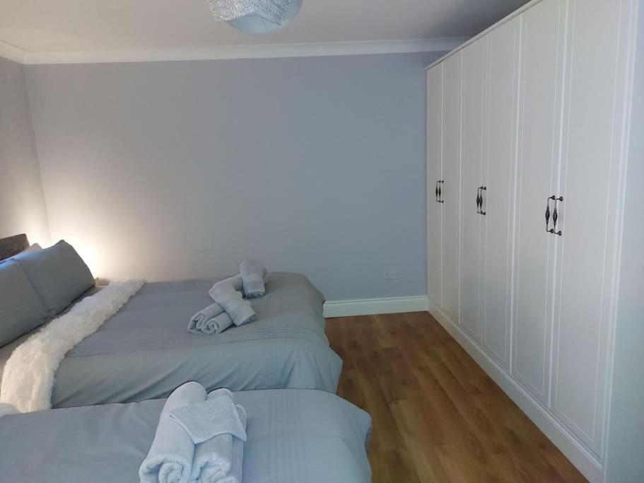 Luxurious Log Cabin With Lay-Z Spa Hot Tub Villa Ballina  Eksteriør billede
