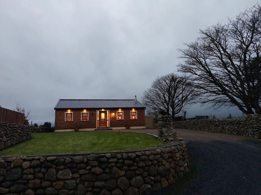 Luxurious Log Cabin With Lay-Z Spa Hot Tub Villa Ballina  Eksteriør billede
